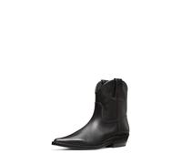 MK Stiefel Noemie Aus Leder - Schwarz - Michael Kors