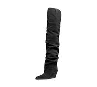 Michael Kors NOEMIE OTK HEELED BOOT BLACK Damen, EU 40