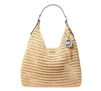 MK Gehäkelte Hobo Bag Nolita Large - Natur - Michael Kors