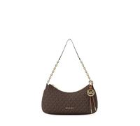MK Pochette Nolita Medium mit Signature-Logomuster und Kette - Braun - Michael Kors