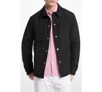 Michael Kors Nylon Padded Shirt Jacket Black Größe: S | Leichte Jacken Outlet | Herren | Schwarz