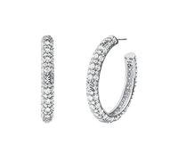 Michael Kors Ohrringe - Women's Sterling Silver Hoop Earring MKC1495AN040 - in silber - für Damen - aus 925 Sterling Silber