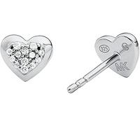Michael Kors Ohrringe MKC1457AN040 Damen Ohrstecker Herz PREMIUM 925 Silber weiß