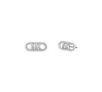 Paar Ohrstecker MICHAEL KORS "PREMIUM, EMPIRE, OVAL, MKC1657CZ" Ohrringe Gr. Silber 925 (Sterlingsilber), silberfarben (silberfarben, kristallweiß, kristallweiß) Damen Ohrstecker mit Zirkonia (62114045-0)