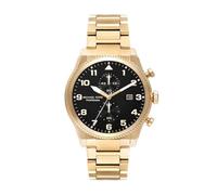 Michael Kors Herren Analog Quarz Uhr mit Edelstahl Armband MK9195