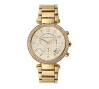 Michael Kors Parker Watch für Damen, Chronographenwerk mit Edelstahl- oder Lederarmband