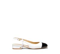 Michael Kors Perla Flex Sling Flat Optic White Größe: 38 | Ballerinas Outlet | Damen | Weiß
