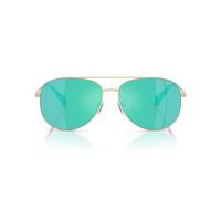 Michael Kors PERLEDO 0MK1172 101425 polarisiert Metall Pilot Goldfarben/Goldfarben Sonnenbrille, Sunglasses