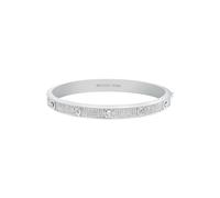 Armreif MICHAEL KORS "Premium", silber (metallfarben, kristallweiß, kristallweiß), Armbänder, Damen, 16,8cm, Metall, Armreif, mit Zirkonia (synth.) (74661129-0) metallfarben, kristallweiß, kristallwei