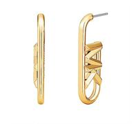 Michael Kors Premium Kors MK Creolen aus goldfarbenem Messing für Damen, MKJ8082710