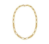 Michael Kors Premium MK Statement Link 14K vergoldete Empire-Gliederkette für Damen, MKJ828400710