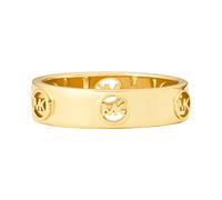 Michael Kors - Premium Ring Goldton Sterlingsilber für Damen MKC1550AA710;7
