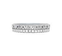 Michael Kors - Premium Silver Tone Sterling Silver Ringe für Damen MKC1581AN040;7