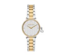 Michael Kors Pyper Damen 32MM Silberfarbener Edelstahl Uhr, MK7574