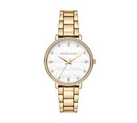 Michael Kors Pyper Watch for Women, Quartz Three Hand Movement with Stainless Steel Strap Strap