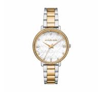 Michael Kors Damen Analog Quarz Uhr mit Edelstahl Armband MK4918