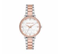 Michael Kors Damen Analog Quarz Uhr mit Edelstahl Armband MK4920