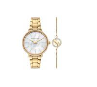 Michael Kors Pyper Watch für Damen, Quarz-Zweizeigerwerk mit Edelstahl-, PVC- oder Lederarmband