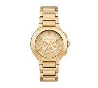 Michael Kors Gramercy Watch for Women, Quartz Movement with Stainless Steel or Leather Strap Gold-Ton, 40MM