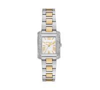 Michael kors quarz mehrfarbig damen uhr mit mehrfarbig zifferblatt und edelstahl armband one_size Mehrfarbig