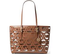 MK Shopper Quinn Large mit Lasercut-Logomuster - Braun - Michael Kors