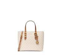 MK Wandelbare Umhängetasche Quinn Small mit Signature-Logomuster - Natur - Michael Kors