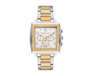 Michael Kors Rhys reloj para Hombre, movimiento cronógrafo de cuarzo Con Correa de Acero inoxidable