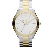 Michael Kors Runway MK3198 Zweifarbige 42 mm Damenuhr Einheitsgröße