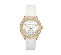 Michael Kors Sage Watch for Women, Quartz Three Hand Movement with Stainless Steel or Leather Strap