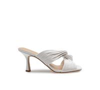 Michael Kors Damen Alessia Heeled Shoes, White Optical, 38 EU