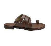 Michael Kors Sandalen - Brown Low Shoes With Crisscross Straps - Gr. 9 - in Braun - für Damen