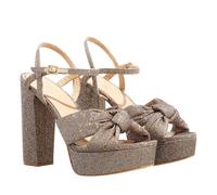 Michael Kors Sandalen - Josie Platform - Gr. 38 (EU) - in Gold - für Damen