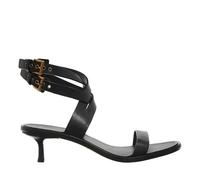 Michael Kors Sandaletten mit Absatz - Irene Kitten Sandal - Gr. 38 (EU) - in Schwarz - für Damen