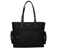 Michael Kors Schultertasche aus schwarzem Stoff Schwarz
