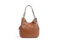 Michael Kors Tote - Lillie Large Chain Shoulder Tote Bag - in cognac - für Damen - aus Textil &Leder