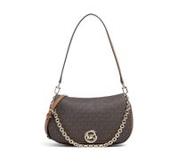 Michael Kors Nolita Medium Schultertasche dunkelbraun, Lederimitat, Damen