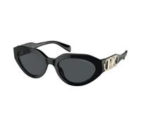Michael Kors Schwarze Acetat-Sonnenbrille Einheitsgröße