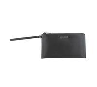 Michael Kors Schwarze Leder Clutch Tasche