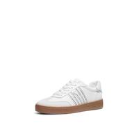 Michael Kors Scotty Damen-Sneaker mit Schnürung, optical white, 38 EU