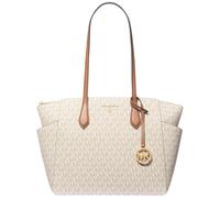 Michael Kors Marilyn Shopper elfenbein/braun, Canvas, Damen
