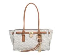 Michael Kors Hamilton Small Schultertasche creme, Lederimitat, Damen