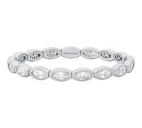 Armreif MICHAEL KORS "Premium", silber (metallfarben, kristallweiß, kristallweiß), Armbänder, Damen, 22cm, Metall, Armreif, mit Zirkonia (synth.) (22809019-0) metallfarben, kristallweiß, kristallweiß
