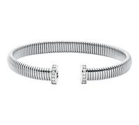 Michael Kors MKJ8624040 Damen Armreif Messing Silber weiß Zirkonia