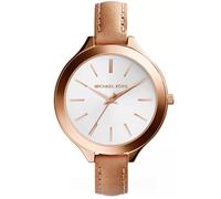 Michael Kors Slim Runway Lady Damenuhr roségold braun MK2284