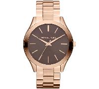 Michael Kors Slim Runway MK3181 42mm Roségold Damenuhr Einheitsgröße