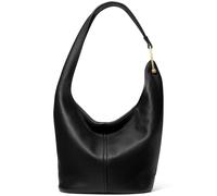 Michael Kors Slouched Leather Shoulder Bag In Black Größe: OS | Umhängetaschen Outlet | Damen | Schwarz