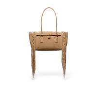 Michael Kors Hamilton Moderne Small Schultertasche hellbraun, Rauleder, Damen