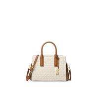 Michael Kors Laila Handtasche elfenbein/braun, Canvas, Damen