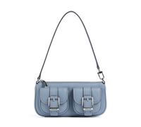 Michael Kors Zoe Schultertasche blaugrau, Leder, Damen