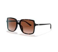Michael Kors Damen-Sonnenbrille ISLE OF PALMS MK2098U 378113 56 mm Braun/Havana Schmetterling